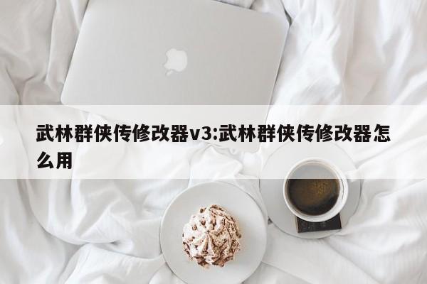 武林群侠传修改器v3:武林群侠传修改器怎么用
